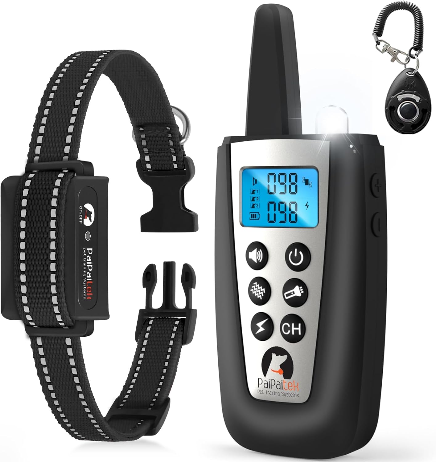 PaiPaitek 2 in 1 Dog Bark Collar and Training Collar Review