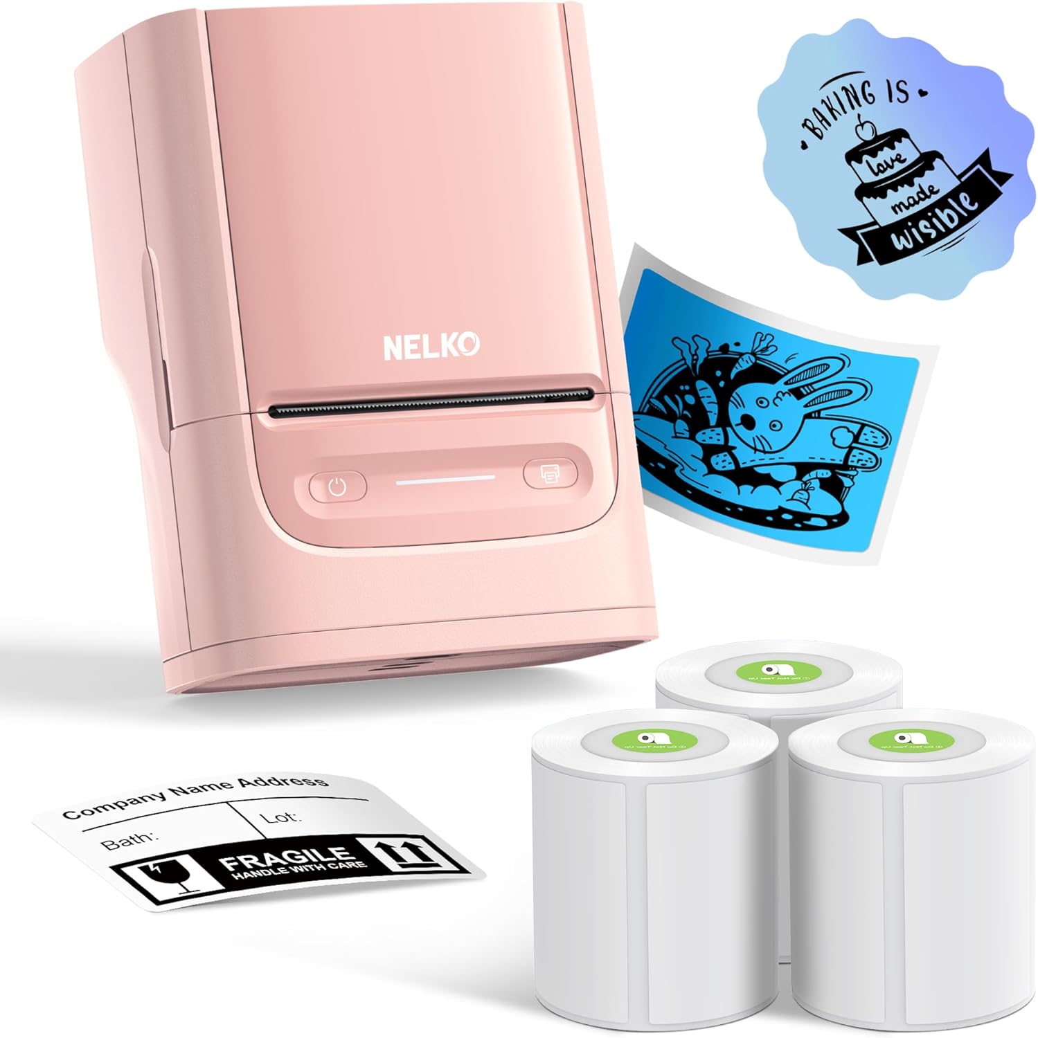 Nelko PM220 Bluetooth Label Maker for Small Business Needs