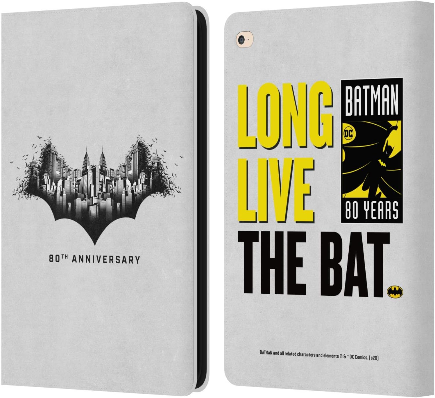 Batman DC Comics Logo Leather Wallet Case for iPad Air 2 (2014)