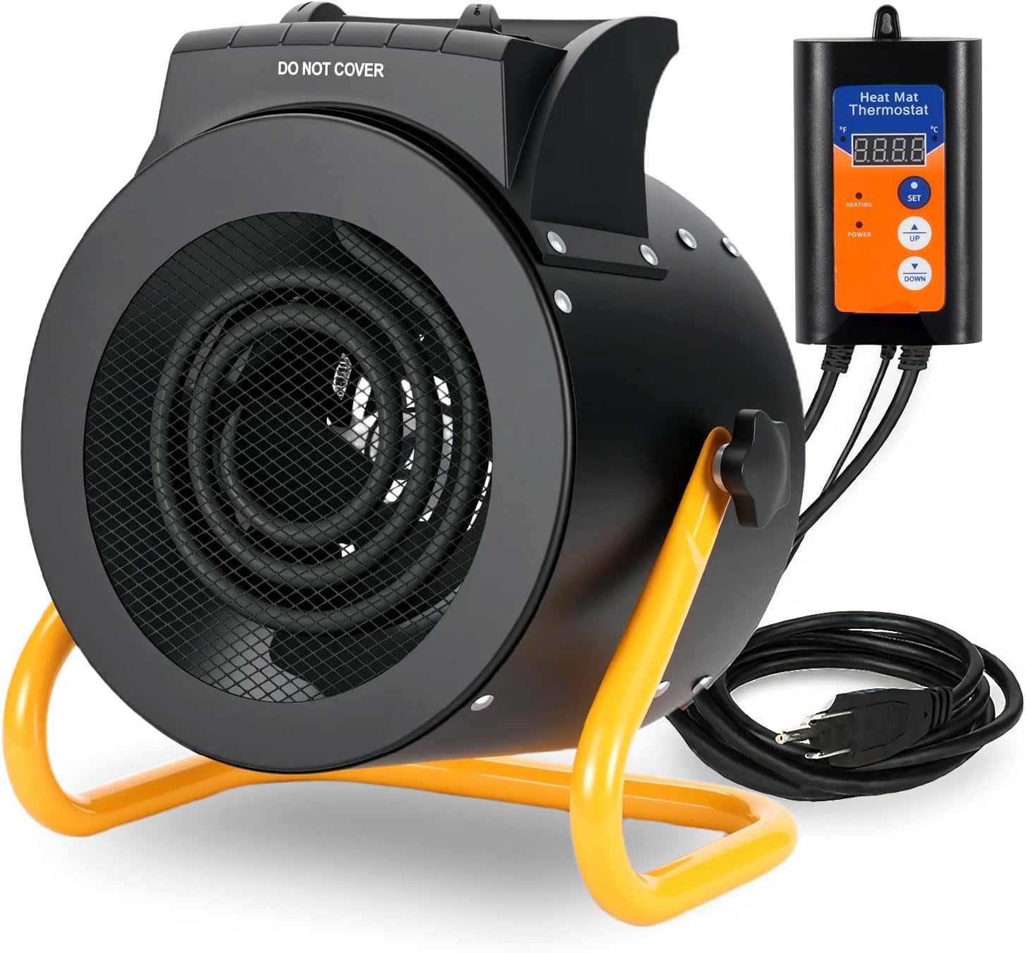 Greenhouse Heater with Digital Thermostat for Efficient Heating