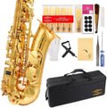 Glory Gold Laquer E Flat Alto Saxophone with Case and Accessories