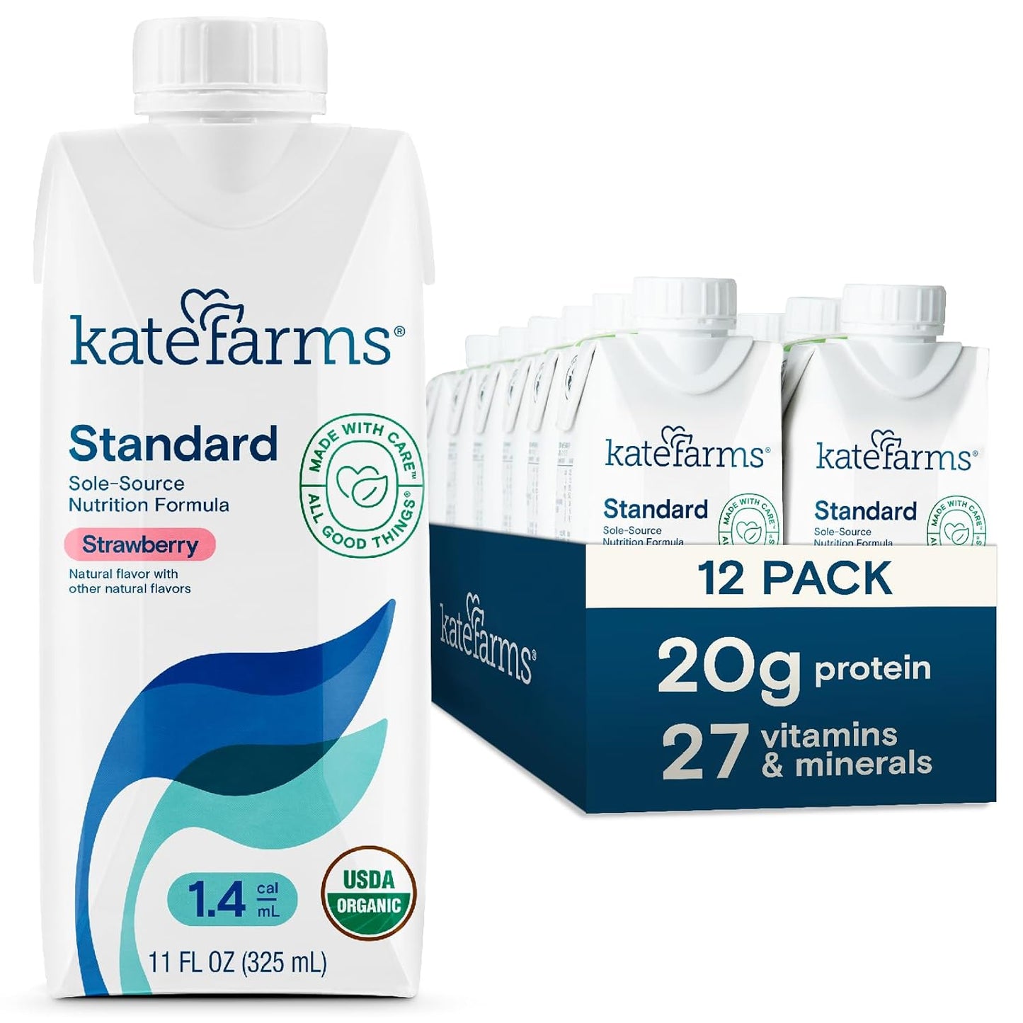 KATE FARMS Organic High Calorie Nutrition Shake Review