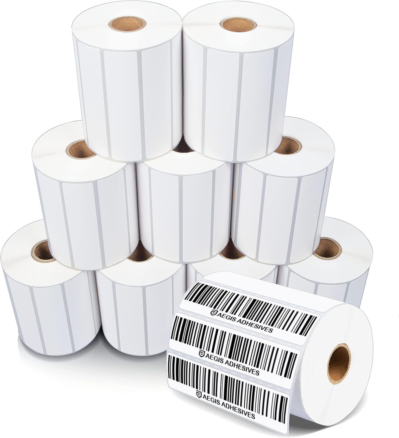 Direct Thermal Labels for Barcodes & Address - 4 X 1 Inch