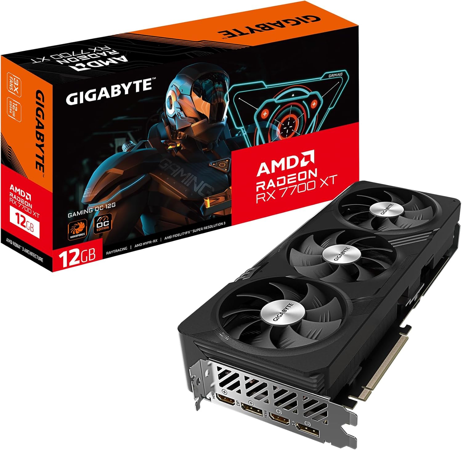 GIGABYTE Radeon RX 7700 XT Gaming OC 12G Graphics Card Review