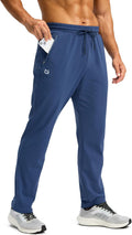 G Gradual Men's Fleece Lined Winter Pants - Warm Athletic Joggers LEG