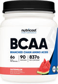 Nutricost BCAA Powder Watermelon 90 Serv - Optimal 2:1:1 Ratio