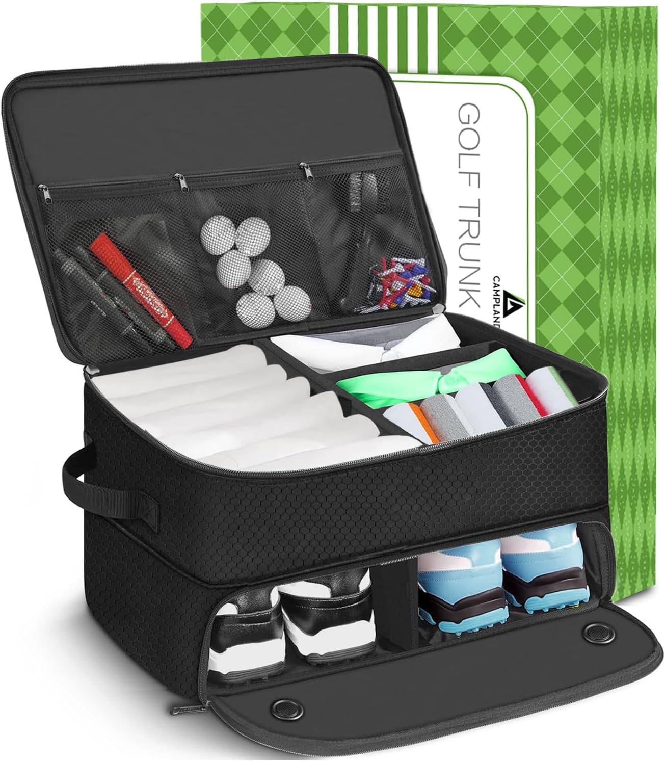 Waterproof Golf Trunk Organizer - Keep Gear Safe