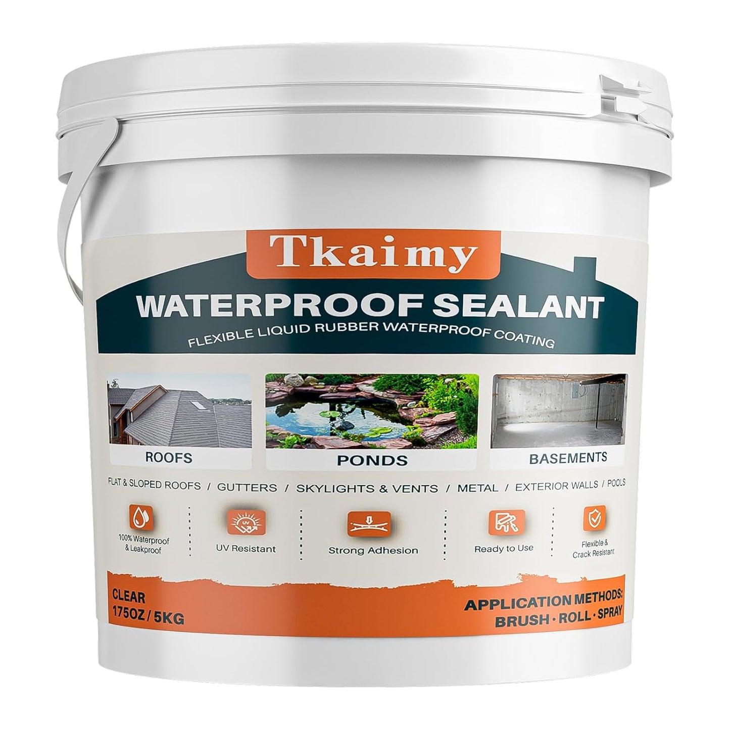 Transparent Waterproof Coating for Indoor and Outdoor Use
