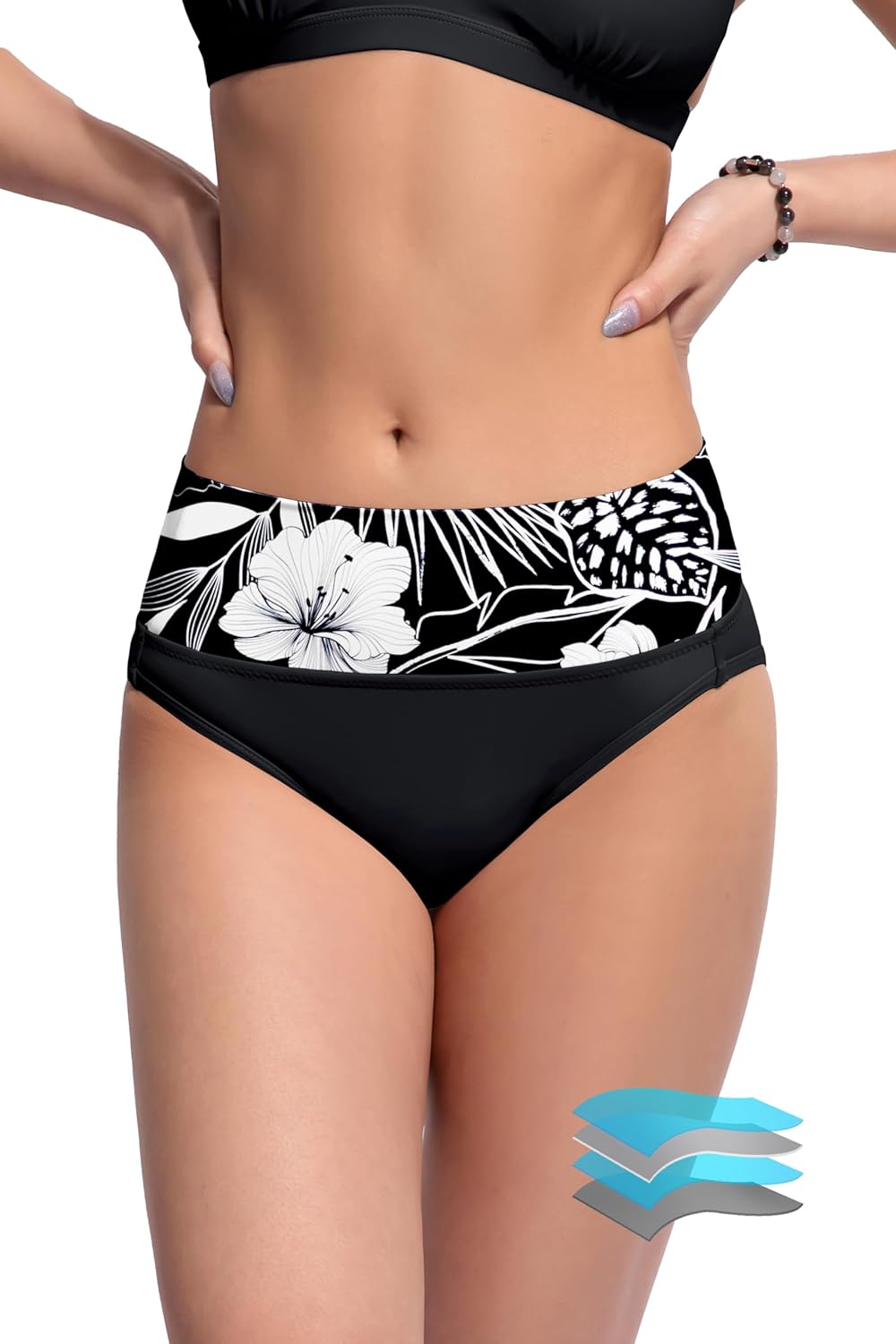 Beautikini Period Swimwear for Teens - Leakproof Bikini Bottoms