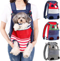 Dog Carrier Backpack for Small Medium Dogs - Hands-Free Travel