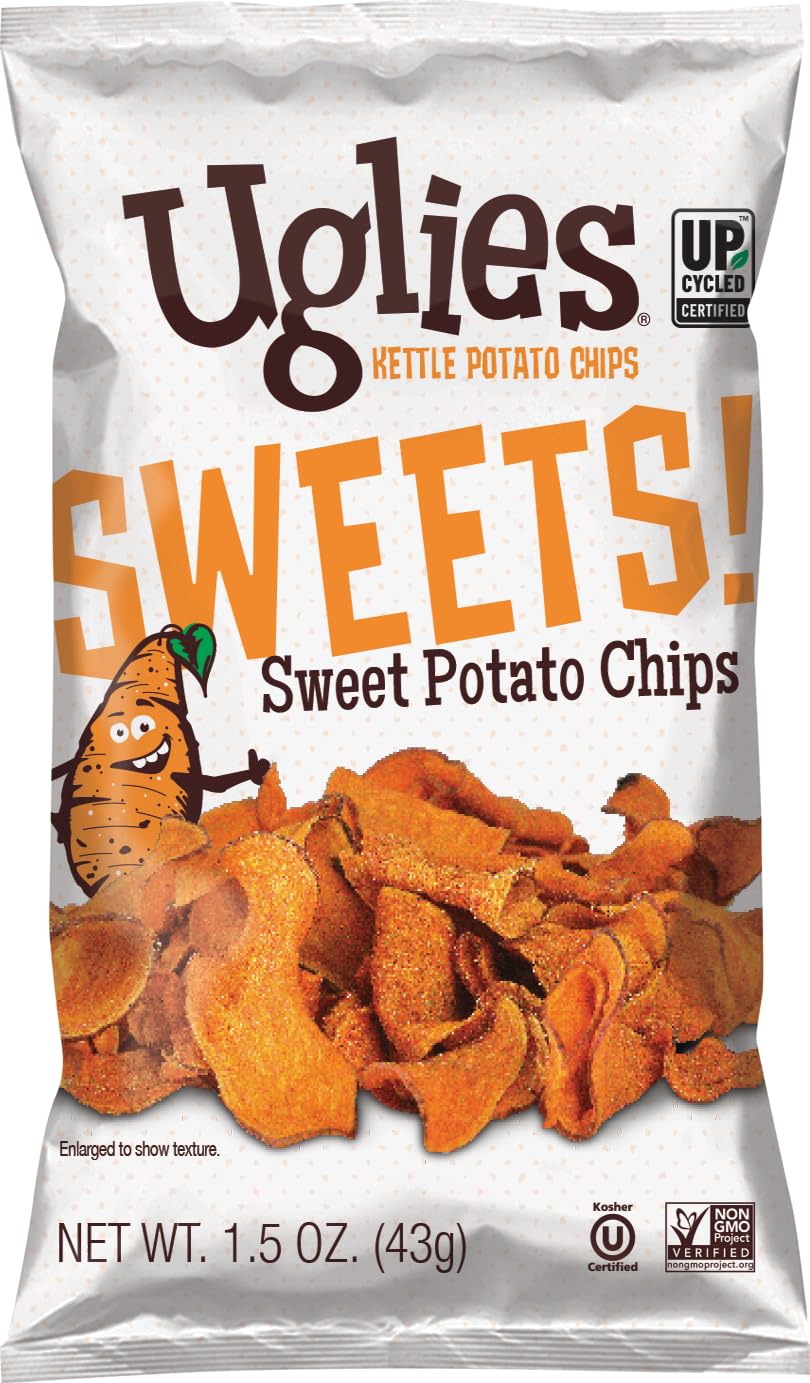 UGLIES Sweet Potato Kettle-Cooked Chips for Guilt-Free Snacking