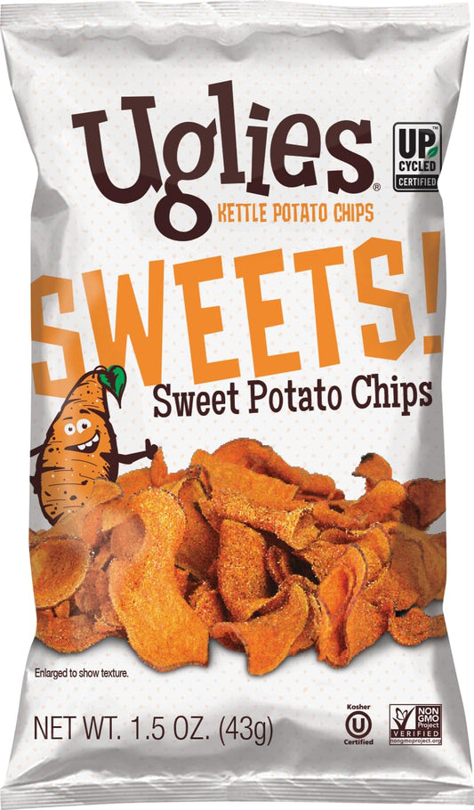 UGLIES Sweet Potato Kettle-Cooked Chips for Guilt-Free Snacking