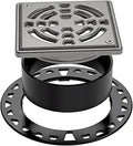 4 Inch Drain Grate Kit Compatible with Schluter Kerdi-Drain - Clean