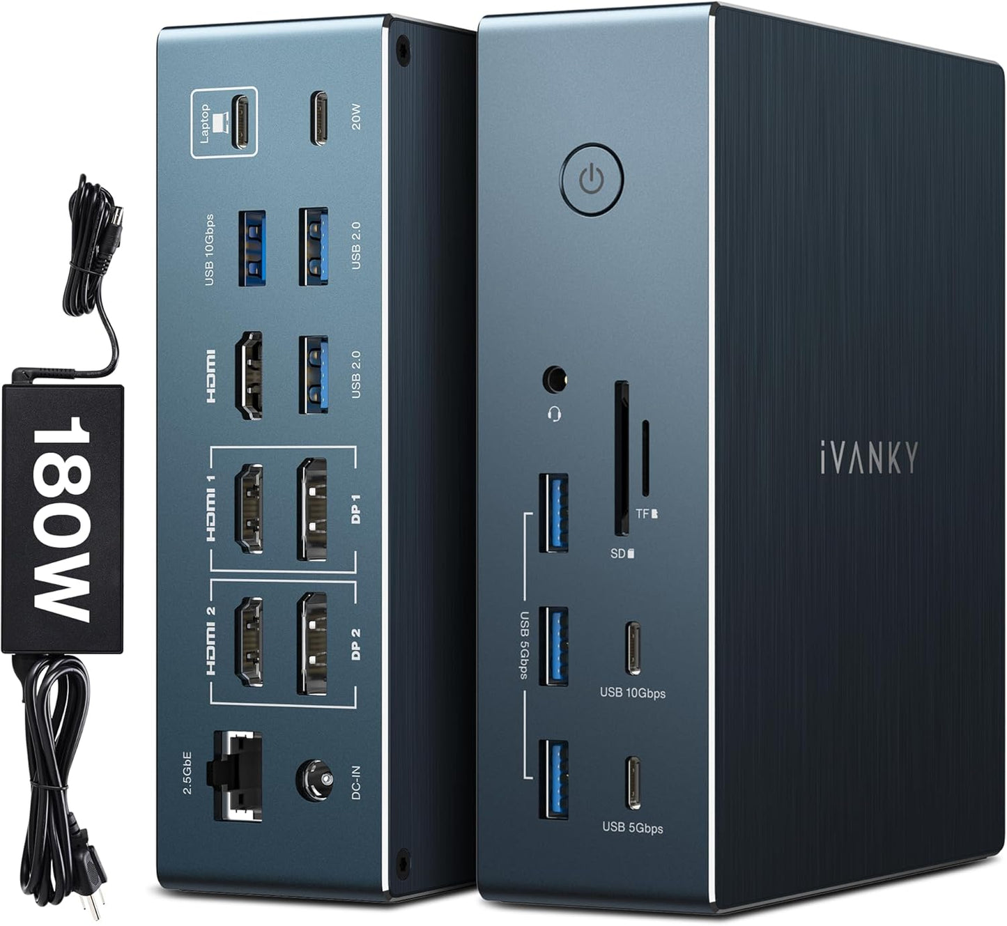 iVANKY 20-in-1 FusionDock Pro Docking Station for MacBook