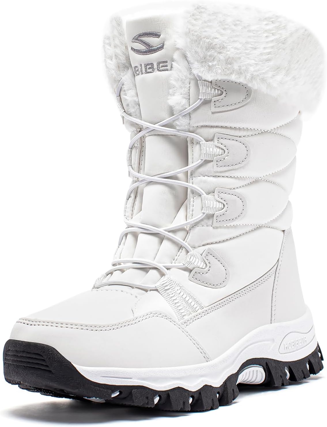 HOBIBEAR Kids Winter Snow Boots Waterproof Outdoor Warm Shoes