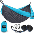 Camping Hammock Double & Single Portable Hammock - Lightweight, Strong
