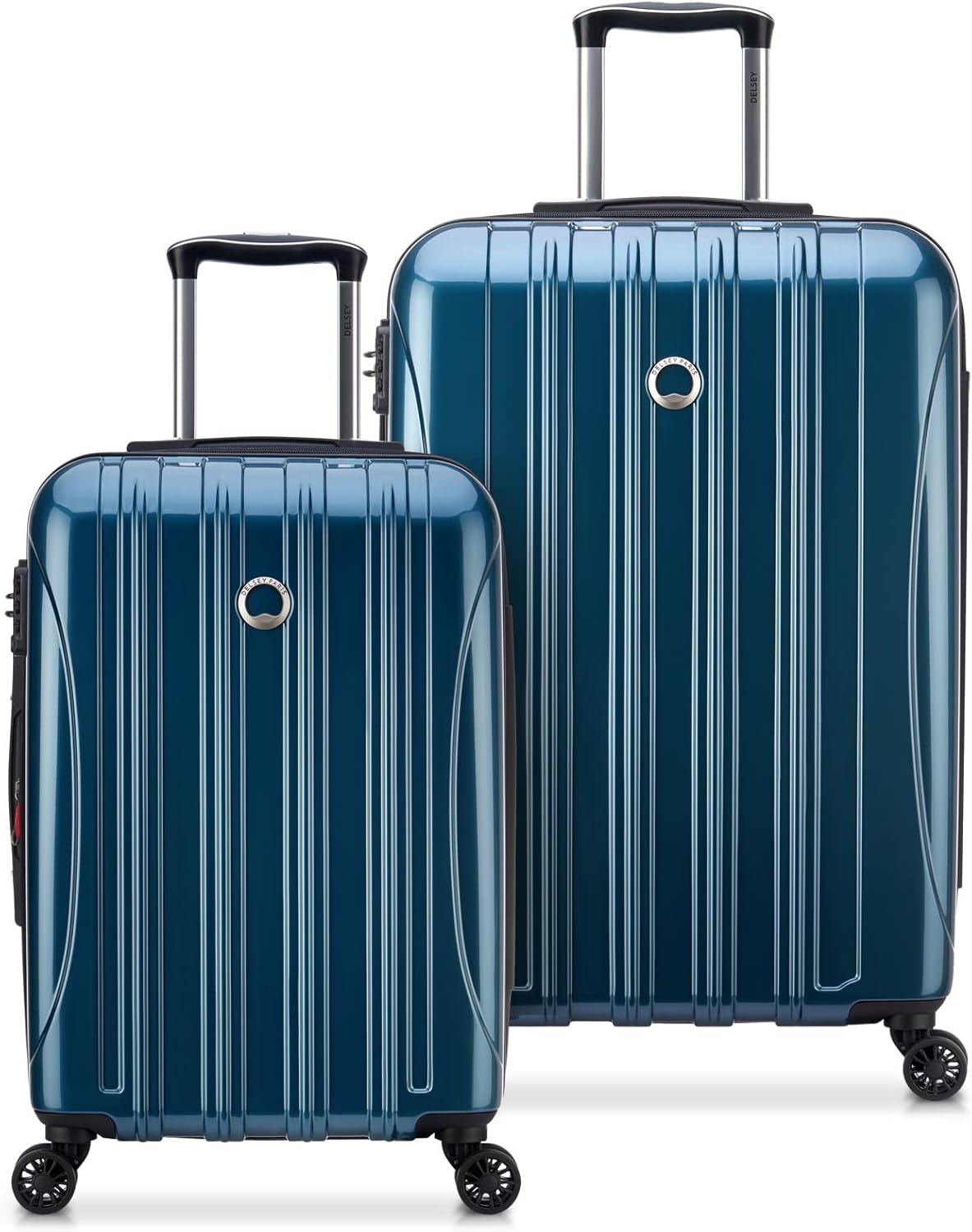 Lightweight Expandable Hardside Luggage Set with Spinner Wheels