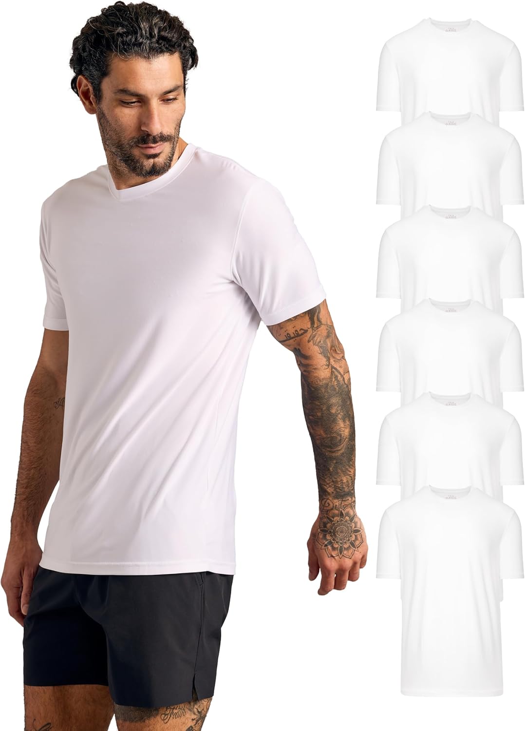 True Classic Workout Shirts for Men - Performance Fit Gym Wear