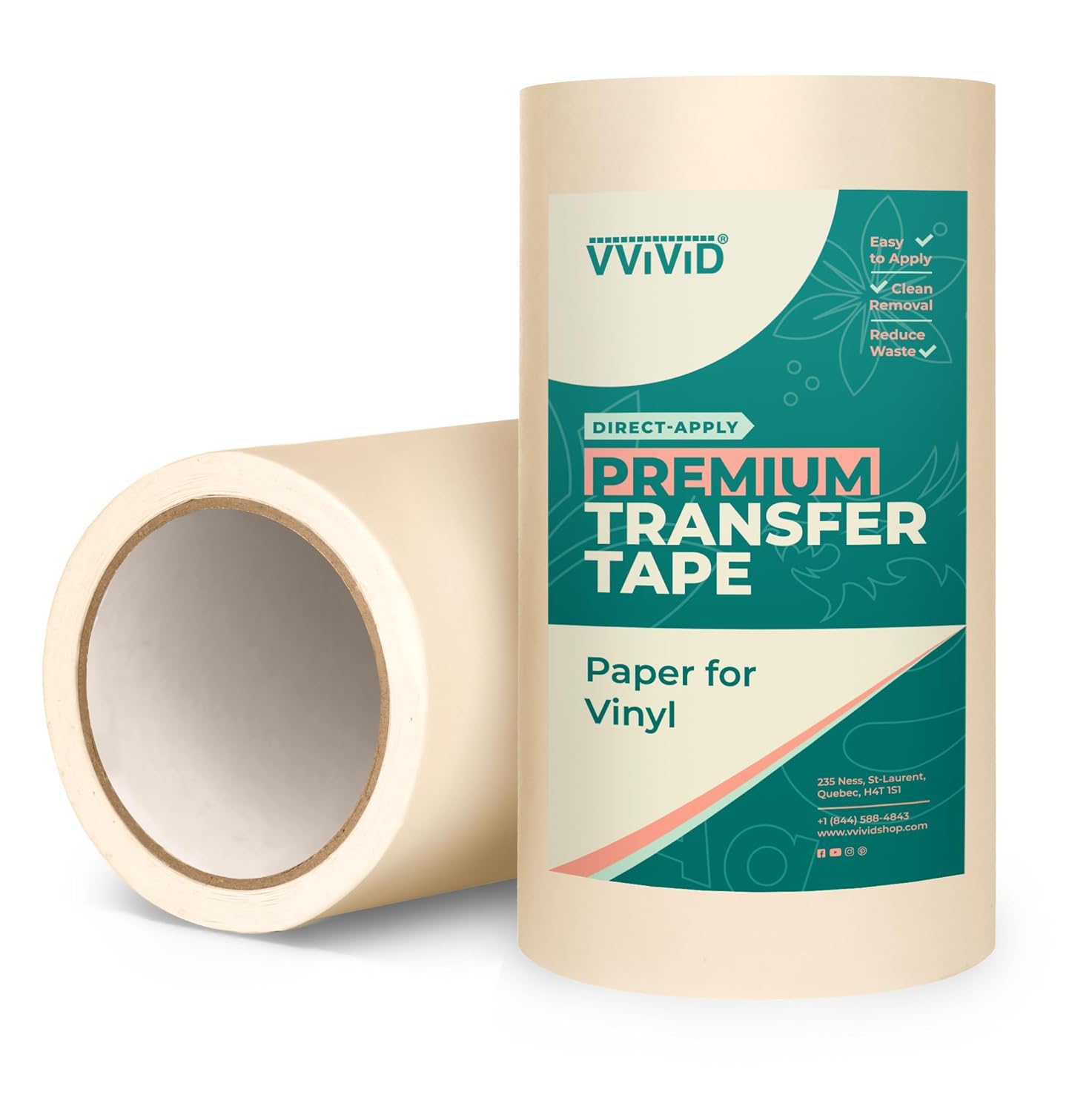 VViViD Premium Transfer Tape for Effortless Crafting Projects