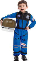 Astronaut Costume with Helmet for Toddler & Kids - Realistic Space