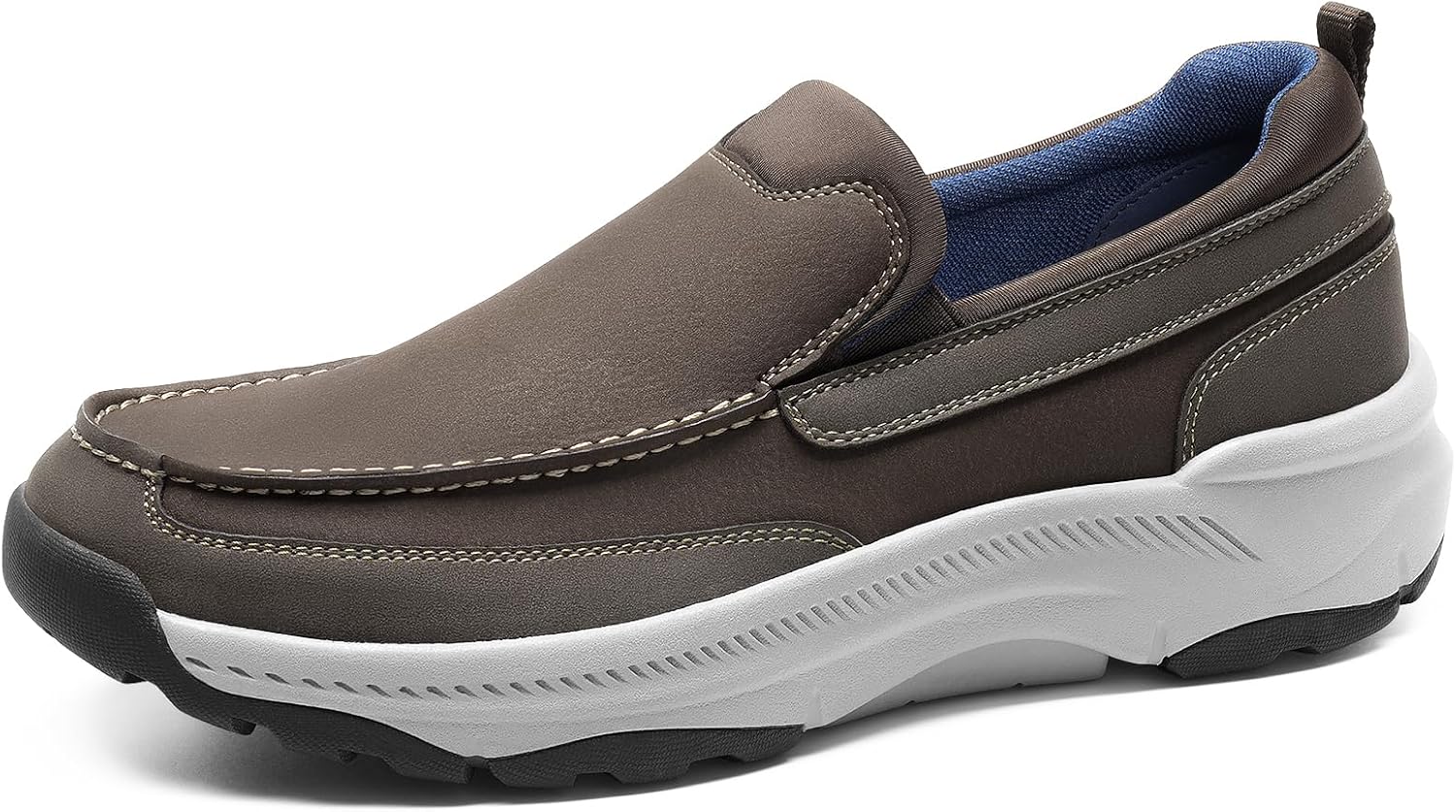 Cestfini Mens Orthopedic Slip On Walking Shoes for Comfort