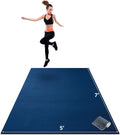Gorilla Mats Premium Large Exercise Mat 7 ft x 5 ft - Durable Home Gym