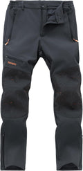 Postropaky Mens Hiking Snow Ski Pants Waterproof Insulated Softshell