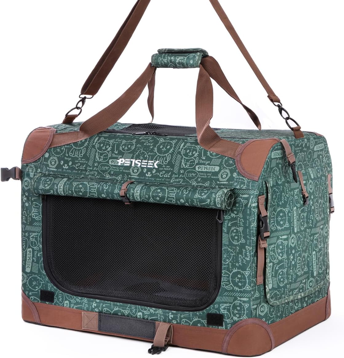 Extra Large Cat Carrier for Travel with Comfortable Design