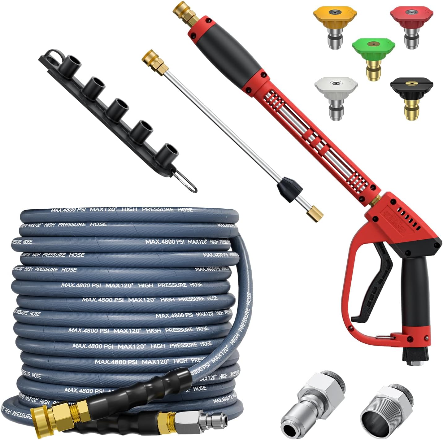 5000PSI Pressure Washer Gun and Hose Kit for Ultimate Cleaning
