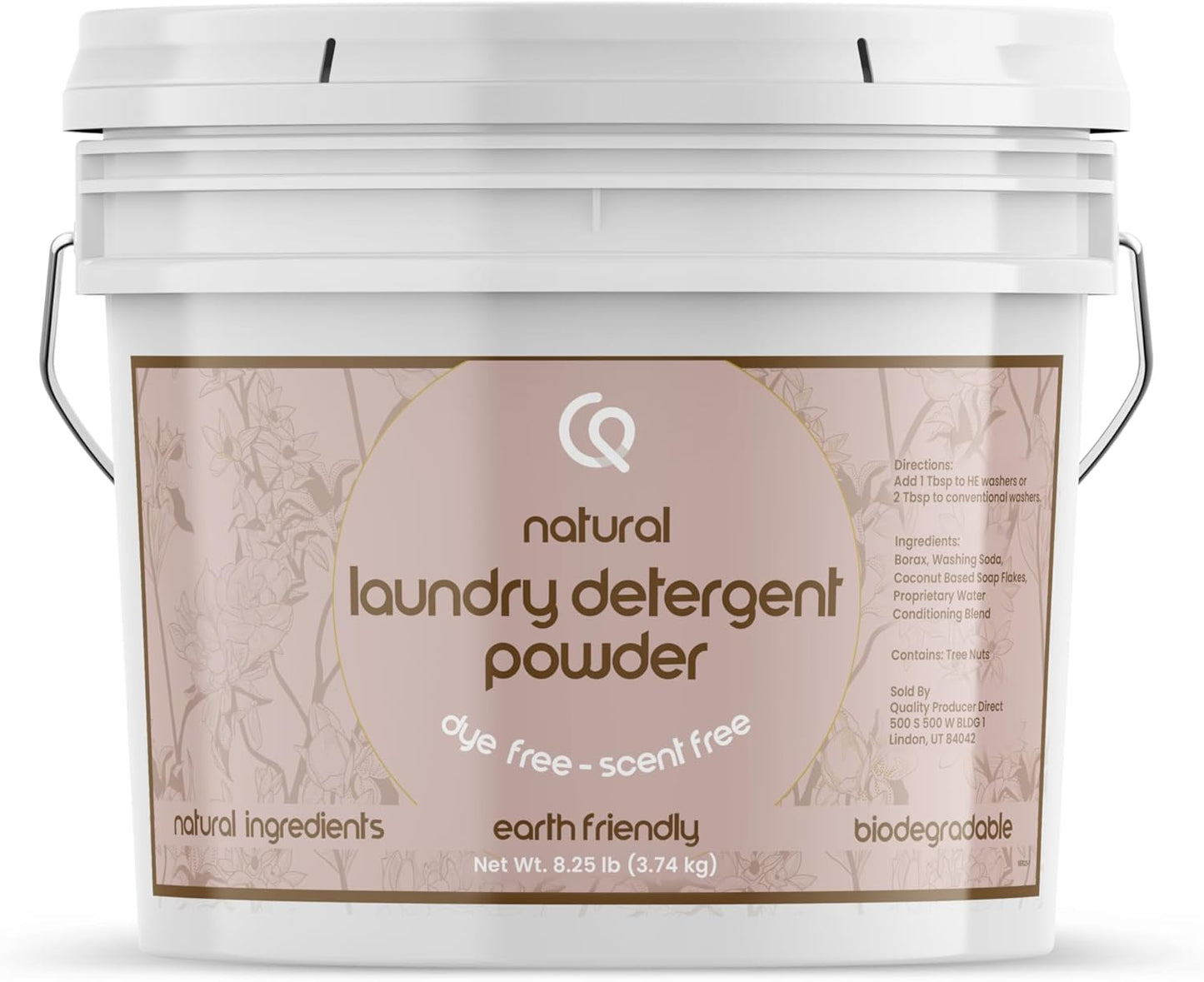 Concentrated Gentle Laundry Soap - Non-Toxic & Fragrance-Free