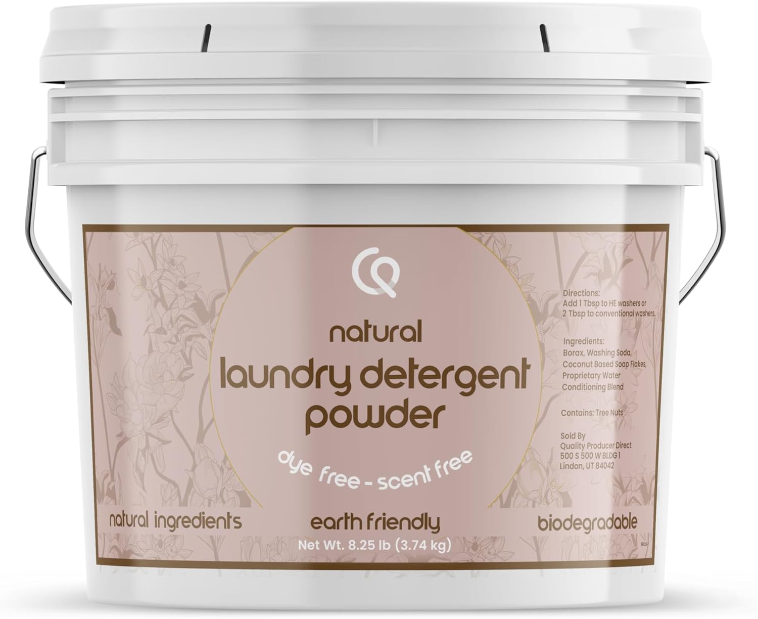 Concentrated Gentle Laundry Soap - Non-Toxic & Fragrance-Free