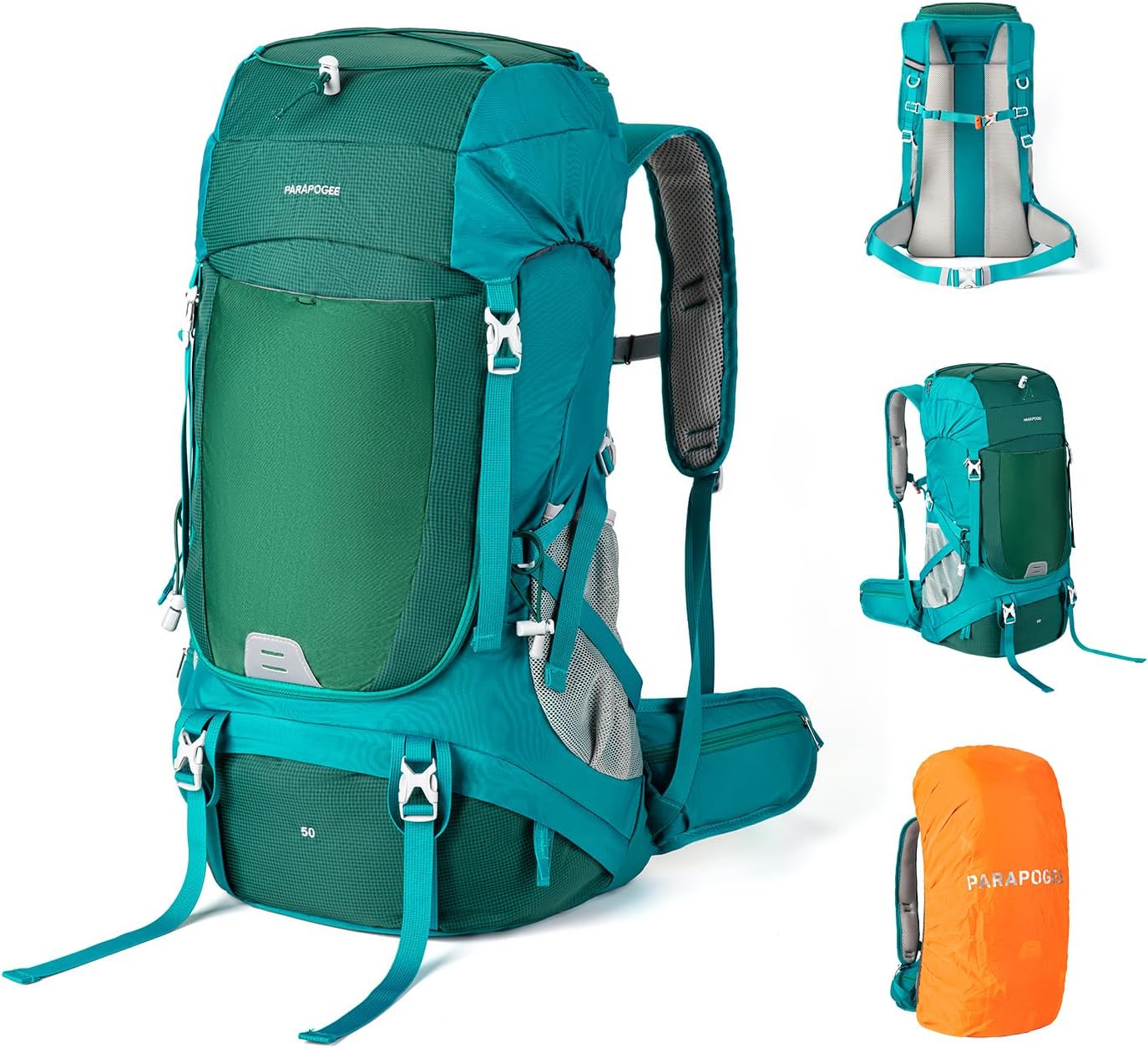 PARAPOGEE 50L Lightweight Hiking Backpack