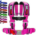4 Point Pink Racing Harness for Bucket Seat - Comfortable Quick