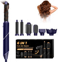 6 in 1 Blow Dryer Brush for Curly Hair - 1000W Ionic Air Styler