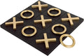 Tic Tac Toe Wood Game Board 12x12 in - Modern Coffee Table Decor