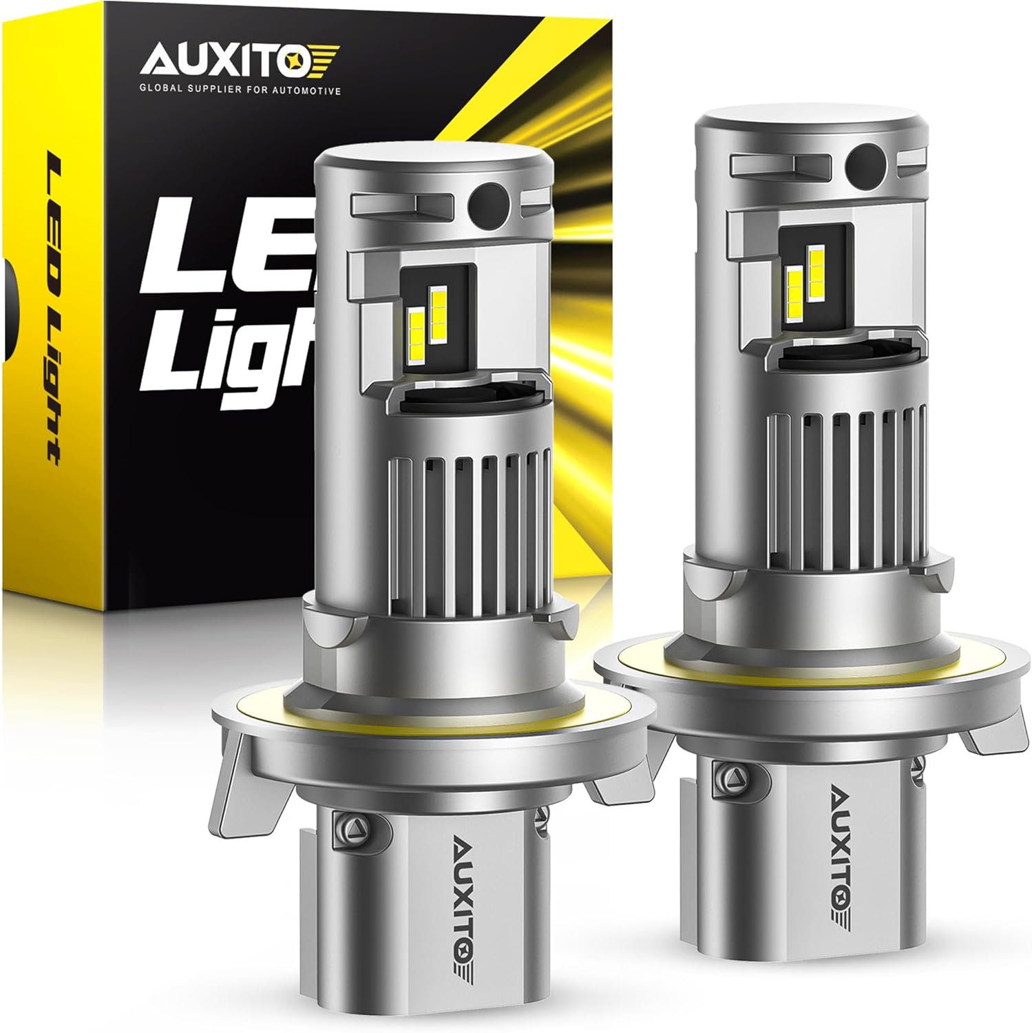 AUXITO H13 9008 Fog Bulb - 6500K Brightness, Plug and Play