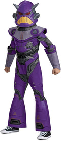 Boys Zurg Costume from Lightyear - Official Deluxe Kids Outfit