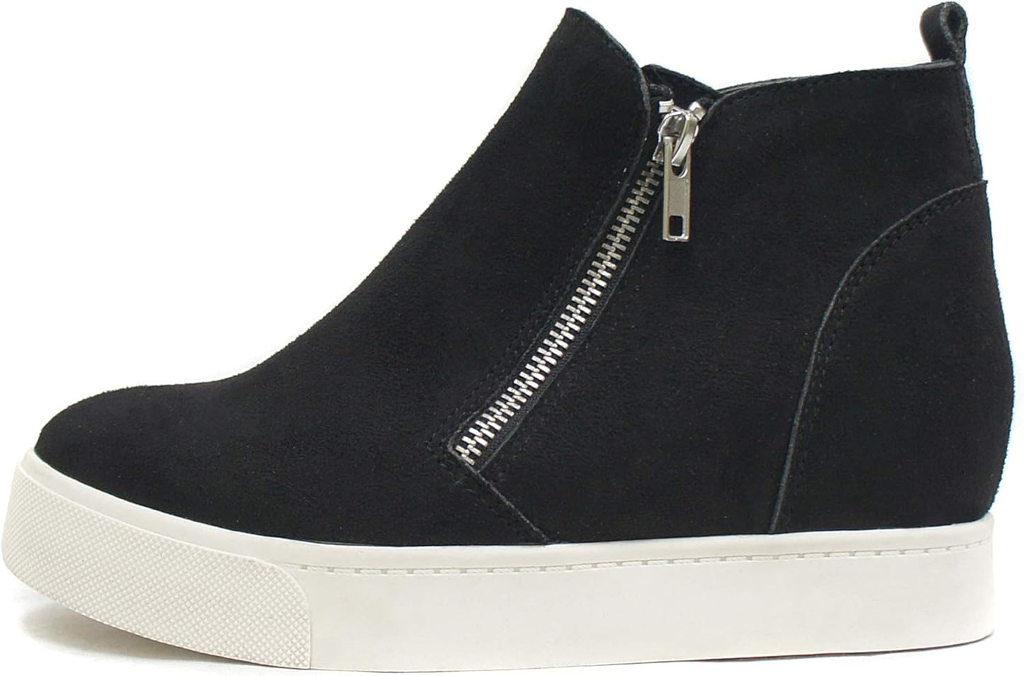 Soda Taylor Hidden Wedge Sole Booties for Sporty Style