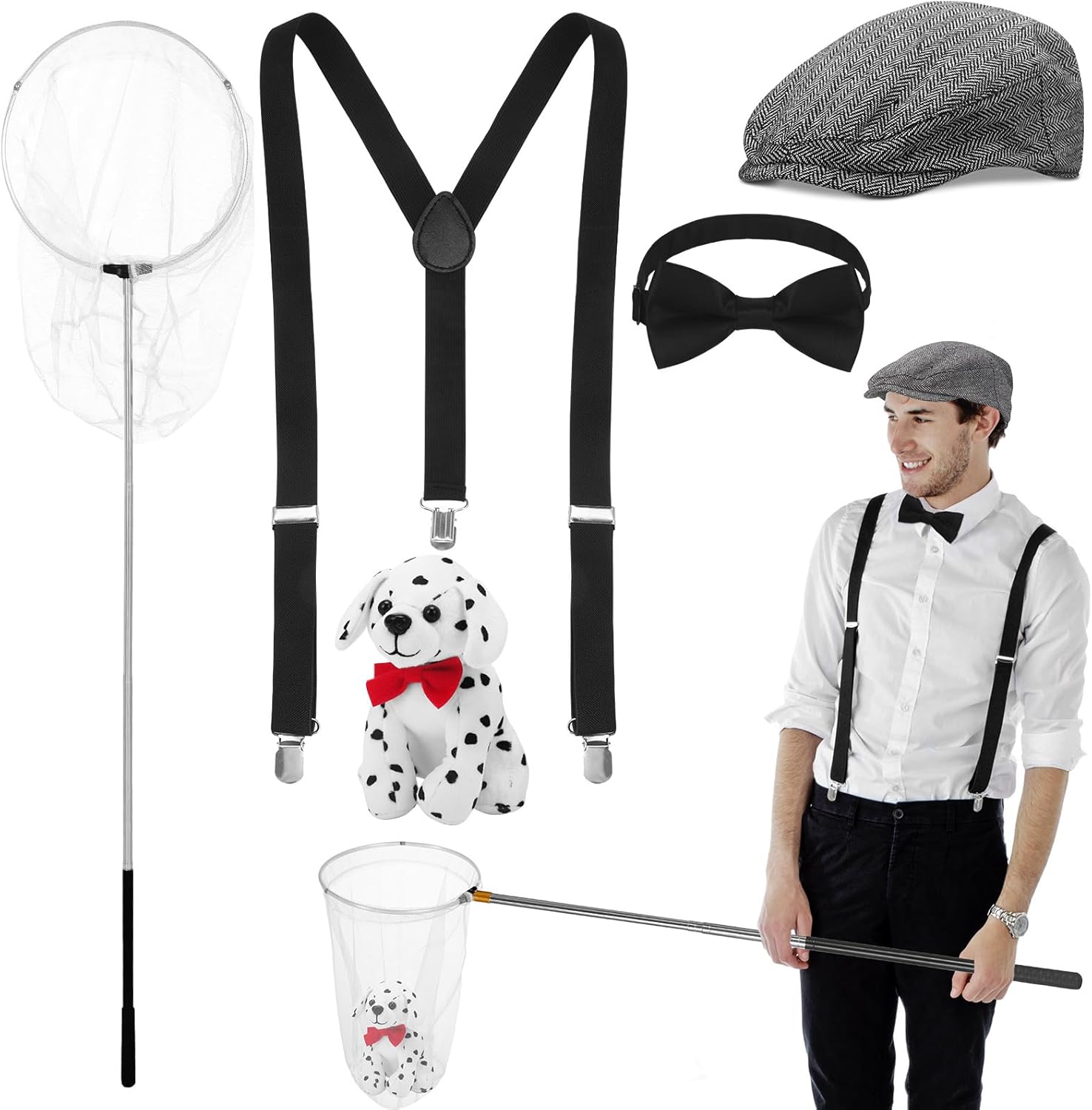 Mepase 5 Pcs Halloween Dog Control Officer Costume Kit Review