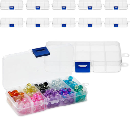 Organize Smarter: Juvale 12 Mini Storage Containers with Dividers