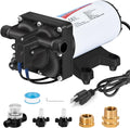 YOUNGTREE Water Pressure Diaphragm Pump 110V AC 5.5GPM 70PSI - Quiet