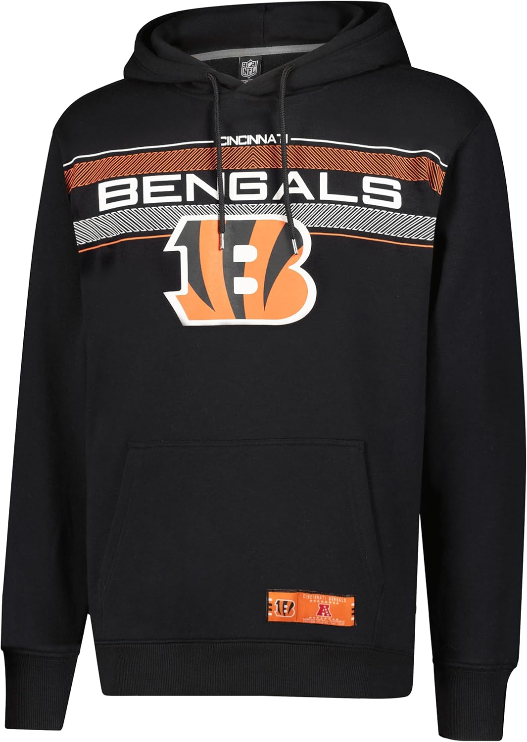 Ultra Game Men's Soft Fleece Hoodie with Zipper Pockets