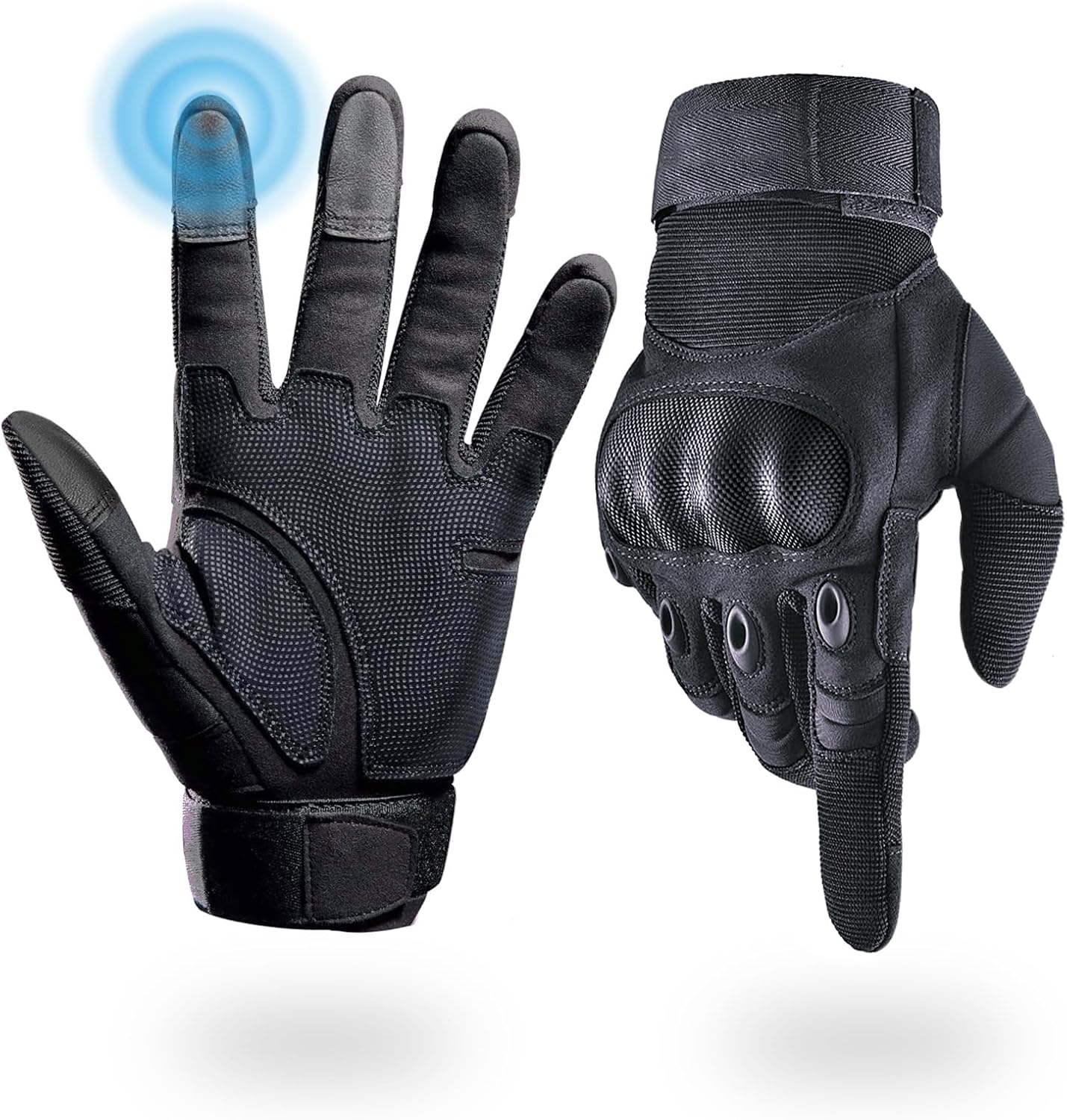 Hard Shell Tactical Gloves for Men by Liovoras