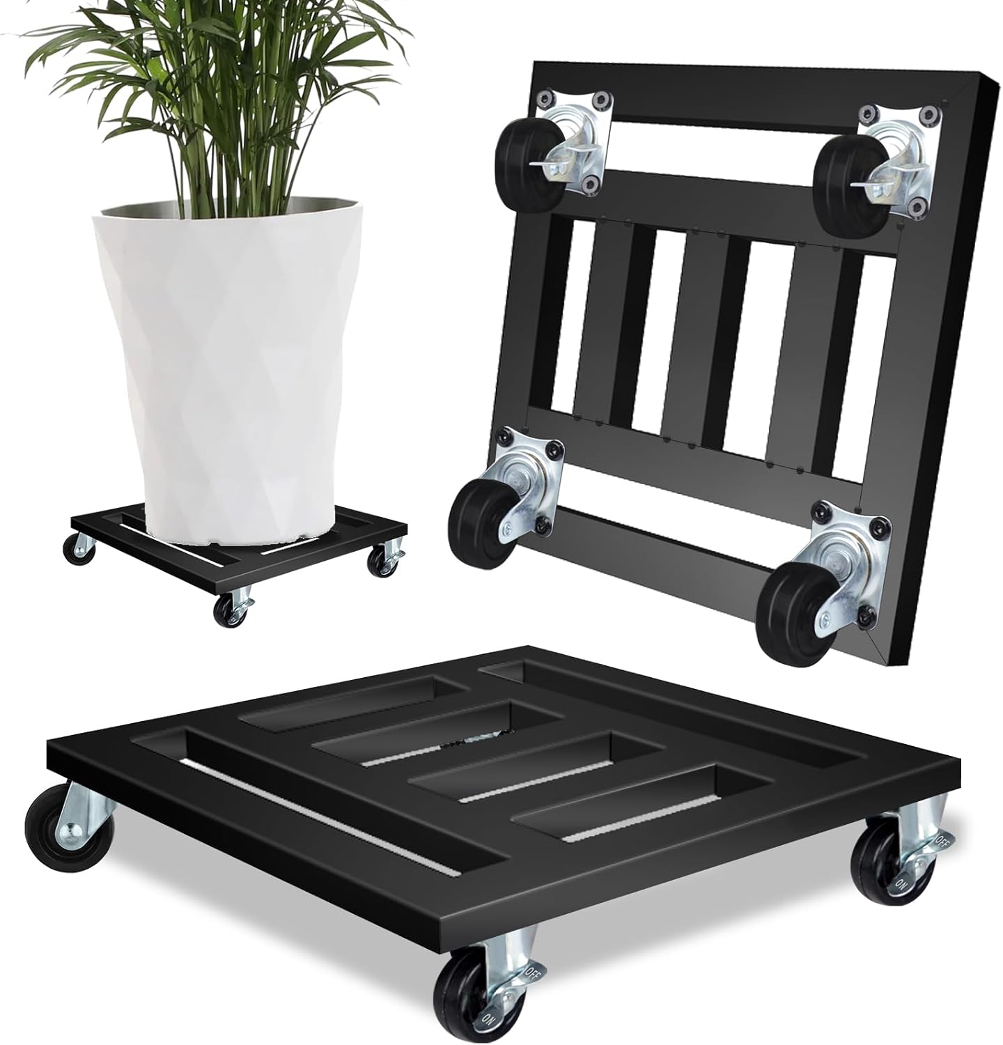 Heavy Duty Plant Caddy with Wheels for Easy Plant Movement