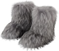 Valpeak Snow Boots for Women Knee High Furry Winter Boots - Warm 1