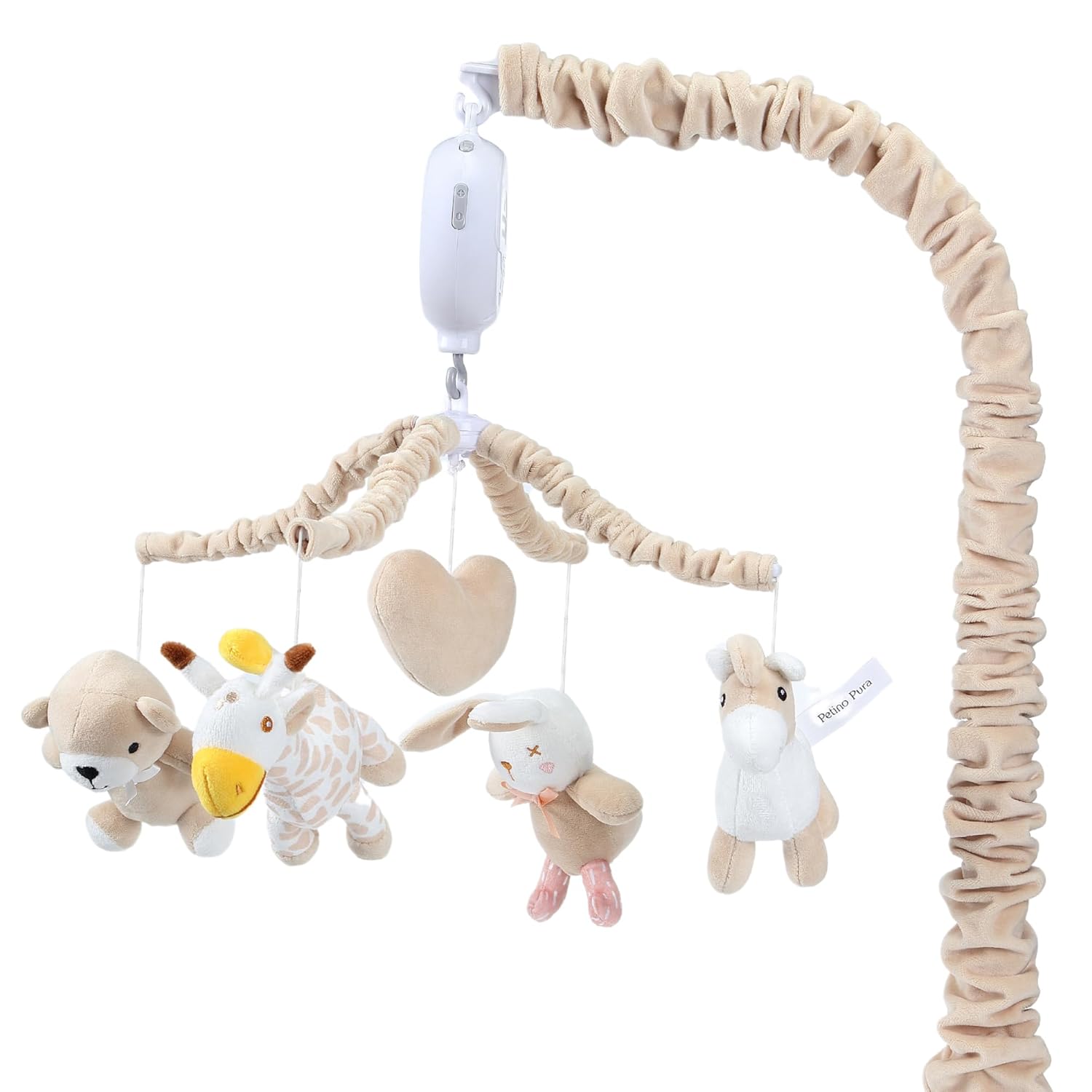 Musical Crib Mobile with 12 Lullabies for Baby's Growth