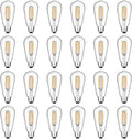 Vintage LED Edison Bulb Dimmable 60W Equivalent 750 Lumens - Warm
