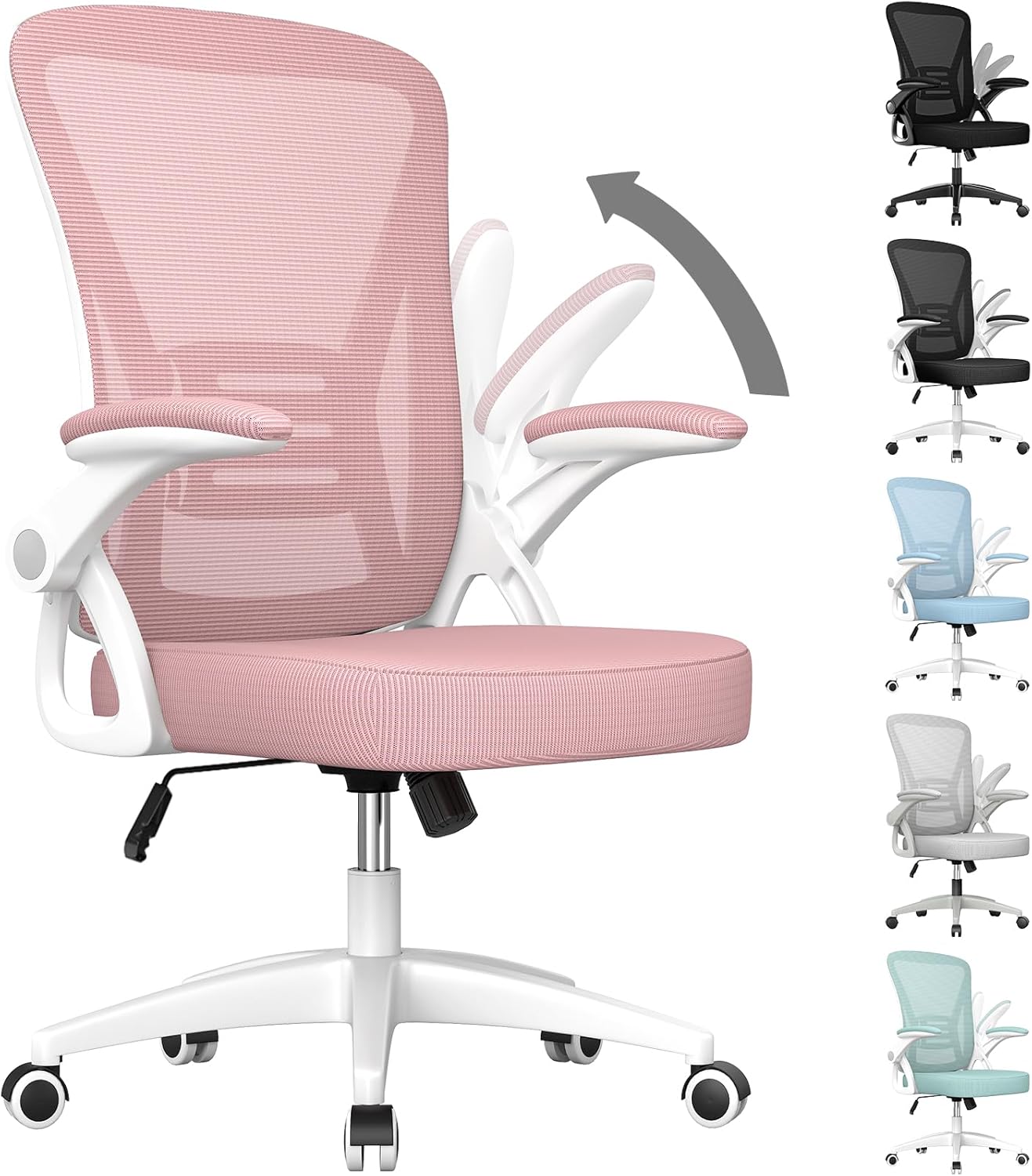 Ergonomic Office Chair with Adjustable Height and Lumbar Support
