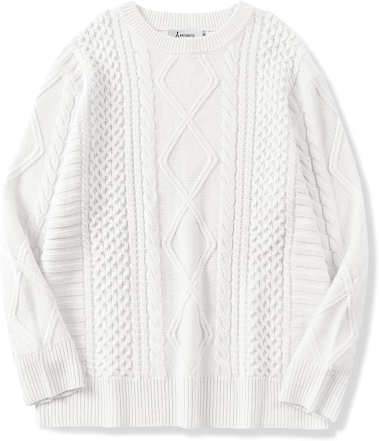 Oversized Cable Knit Sweater for Women - Cozy Fall Fashion