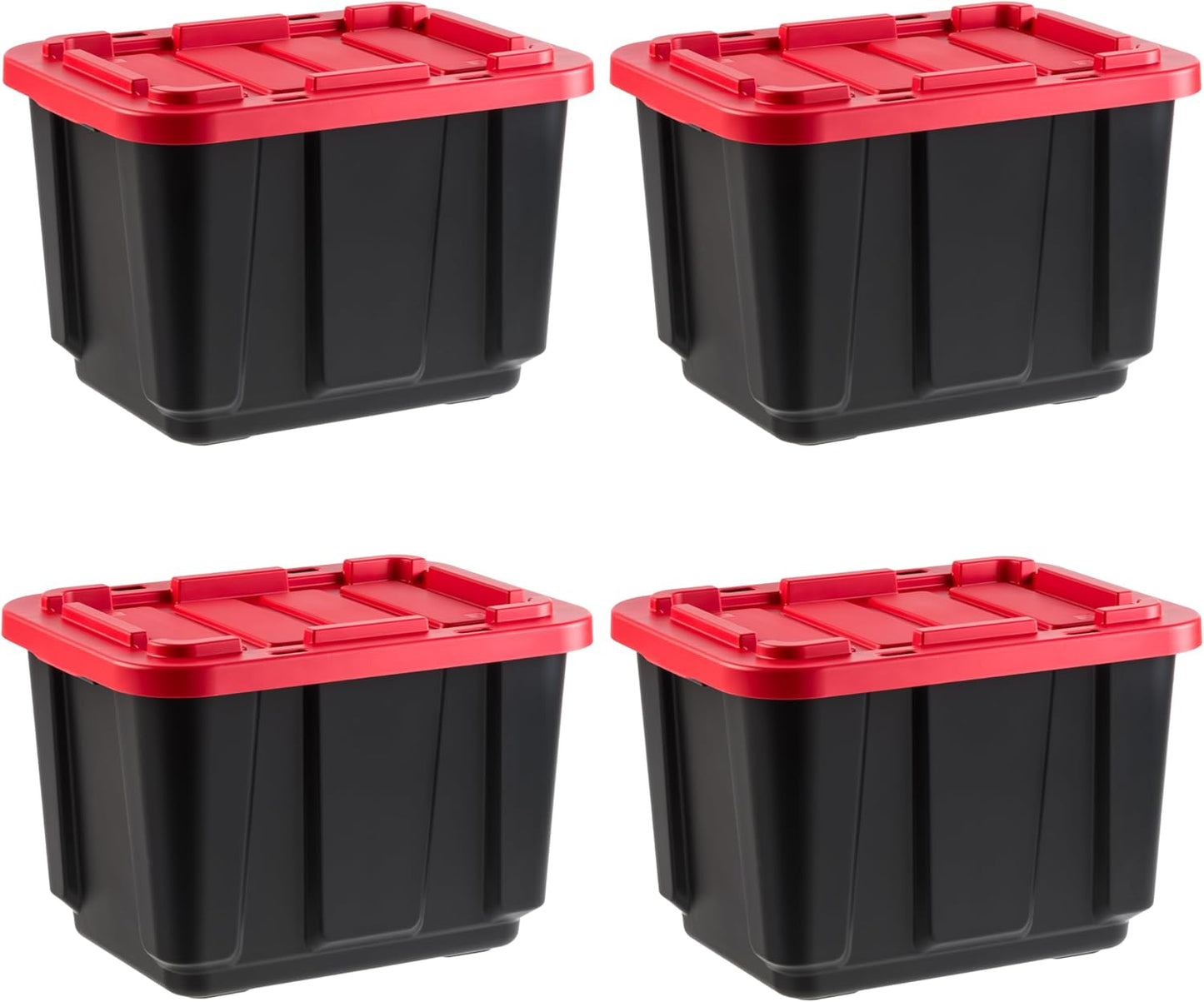IRIS USA 12 Gallon Heavy Duty Truck Bed Toolbox Storage Bins